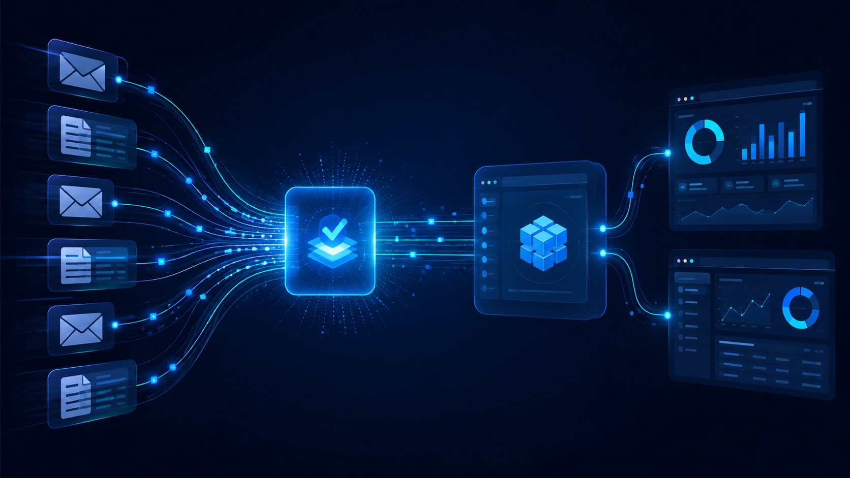 Automated workflow feeding operational dashboards