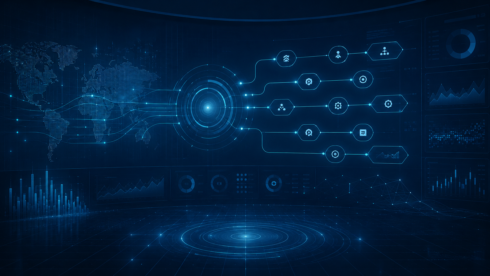 Digital operating model and workflow architecture