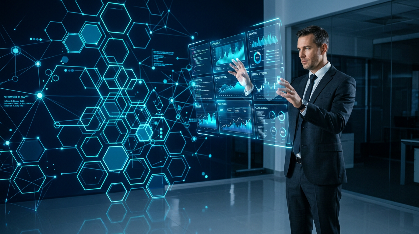 Executive AI dashboard and business analytics